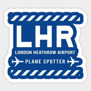 LHR Plane Spotter | Gift Sticker